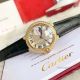 Ballon Bleu de Cartier 36mm Replica Watches Gold Diamond Green Leather Band (6)_th.jpg